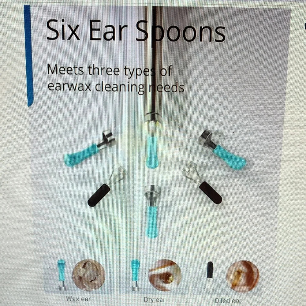 Bebird Visual Ear Cleaner in Black